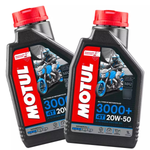 Kit Troca Óleo 2l Motul3000 20w50+ Filtro Honda Cb300 Xre300