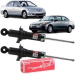 Par Amortecedor Traseiro Honda Civic G7 2001 A 2006 Kayaba
