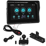 Multimidia Para Motos Universal Carplay Android Auto Bt Gps