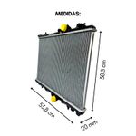 Radiador Peugeot 206 207 307 2000 2002 2004 2006 2008 2010