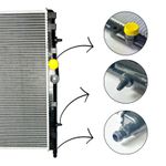 Radiador Peugeot 206 207 307 2000 2002 2004 2006 2008 2010