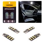 Lâmpada Pra Carro Led Pingo T10 3528 6000k Canbus Tarponn