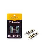 Lâmpada Pra Carro Led Pingo T10 3528 6000k Canbus Tarponn
