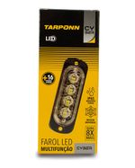 Farol Led Multifunção Cyber 4 Leds Smd 16 Efeitos Strobo 24v