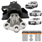 Coxim Calço Traseiro Le Cobalt Onix Automático 2012 A 2019