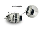 Alternador Com Bomba Vacuo L200 Gl Gls Hpe Sport Hr H100 Bondo K2500 2.5 Diesel