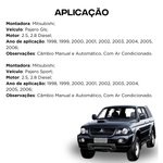 Radiador Pajero Gls Sport 2.5 2.8 1998 2002 2006 1350a089