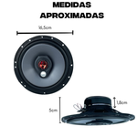 Par Alto Falante 6 Polegadas Triaxial Bomber 50 W Rms 4 Ohms Bbr6