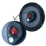 Par Alto Falante 6 Polegadas Triaxial Bomber 50 W Rms 4 Ohms Bbr6