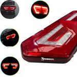 Par De Lanterna Led 12v 24v Traseira Guerra Diamond Asx
