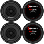 Kit 4 Alto Falante Taramps Hd250s 125w Rms 5 Polegada