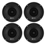 Kit 4 Alto Falante Taramps Hd250s 125w Rms 5 Polegada