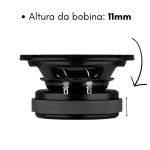 Kit 4 Alto Falante Taramps Hd250s 125w Rms 5 Polegada