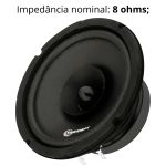 Kit 4 Alto Falante Taramps Hd250s 125w Rms 5 Polegada