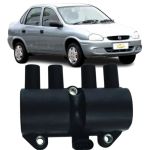 Bobina Ignição Gm Corsa 1.0 1.6 8v 16v 1998 A 2005 Euro