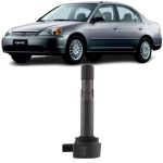 Bobina Ignição Honda Civic 1.4 1.7 2001 2002 2003 2004 2005