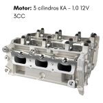 Cabeçote Ford Ka 1.0 3 Cilindros 12v Flex Novo Frontier