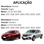 Cabeçote Novo Renault Sandero Logan 1.0 12v 3 Cilindros B4d 2017 2019 2021 2023