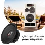 Médio Grave Taramps Mb620 Woofer 620w Rms 8 Ohms 12 Polegada