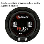 Par Alto Falante Full Range 7driver Taramps Fh 80d 8 Ohms 5
