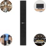 Caixa De Som Passiva Taramps T800.8 Preto E Branco 4 E 8 Ohm