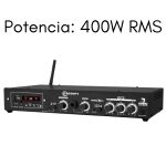 Amplificador Ths4001 400w Rms Receiver Residencial Taramps
