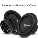 Alto Falante Subwofer Taramps T2200 12 Polegadas 4 Ohms