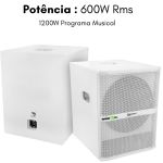 Caixa De Som Subwoofer T1200.1 Passiva 12 Polegadas Taramps