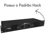 Amplificador Taramps T2800 2 Canais 400w 110/220v Preto