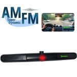 Antena Interna Radio Am Fm Parabrisa Amplificada Para Carros