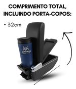 Console Apoio De Braço Universal Com Entrada Usb