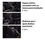 Console Apoio De Braço Universal Com Entrada Usb
