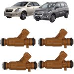 Kit 4 Bicos Injetores Bosch Cobalt Spin 1.8 Flex 0280157133