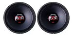 Kit 2 Bomber Rush Woofer Seco 15 Polegadas 1000w Rms 4 Ohms