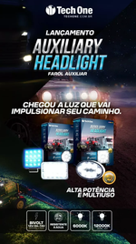 Kit 10 Farolete Para Maquinas Agricolas 16 Leds 48w 12v/24v