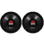 Par Alto-falantes Médio Grave Bomber Cooper Ring 600W RMS 8 Ohms 10 Polegadas