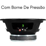 Par Alto-falantes Médio Grave Bomber Cooper Ring 600W RMS 8 Ohms 10 Polegadas