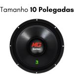 Par Alto-falantes Médio Grave Bomber Cooper Ring 600W RMS 8 Ohms 10 Polegadas