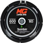 Par Alto-falantes Médio Grave Bomber Cooper Ring 600W RMS 8 Ohms 10 Polegadas