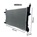 Radiador Punto 1.9 2008 2009 2010 2011 2013 2015 2016 2017