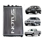 Radiador Notus Saveiro 1.0 G2 G3 G4 99 2001 2003 2005 2007