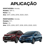 Radiador Eurus Honda Fit Wrv 1.5 2015 2018 2021 190105v3z51