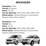 Radiador Notus Ecosport Ka 2014 2015 2016 2017 Sistema Valeo