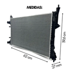 Radiador Magneti Marelli Fiat Linea 1.9 2008 2009 2010 2012
