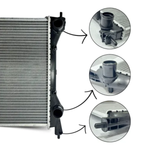Radiador Magneti Marelli Fiat Linea 1.9 2008 2009 2010 2012