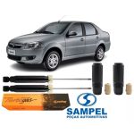 Par Amortecedor Traseiro Cofap Kit Coxim Palio Siena Fire