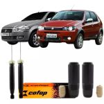 Par Amortecedor Traseiro Cofap Kit Coxim Palio Siena Fire
