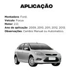 Condensador Marelli Ford Focus 2.0 2009 2011 2013 2015 2017