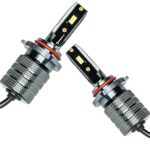 Kit Lampada Led T2 Ultra Slim Csp 6000k Tarponn HB3 HB4 9005 9006