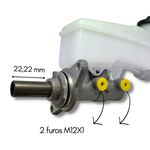 Cilindro Mestre Freio Toyota Hilux 2.7 Flex 2.8 Turbo Diesel